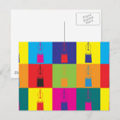 Pop fontein briefkaart (Voorkant / Achterkant)