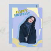 POP/FOTO na Kaart BIRTHDAY (Voorkant / Achterkant)