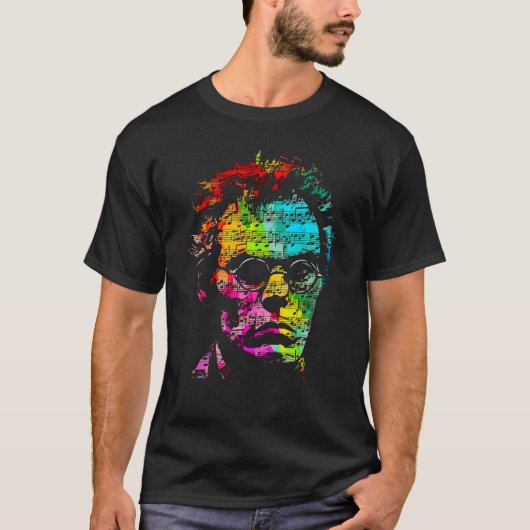 Pop Franz Schubert Music Composer Pianist 1 T-shirt (Voorkant)