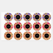 Pop Funk Papaja's Eten Lunch Doos Labels (Vel)