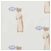 Pop gaat de weesverbinding in stof (Close Up)