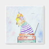 Pop gaat mijn toekomst magneet (Voorkant)