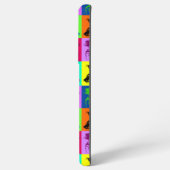 Pop Geisha Squares Samsung Galaxy Hoesje (Achterkant horizontaal)