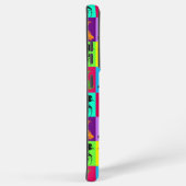 Pop Geisha Squares Samsung Galaxy Hoesje (Rechterkant)