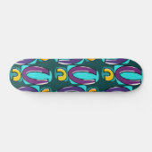 Pop Geometrie Skateboard Deck (Horizontaal)