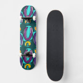 Pop Geometrie Skateboard Deck (Voorkant)