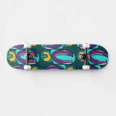 Pop Geometrie Skatebord Dek Persoonlijk Skateboard (Horizontaal)