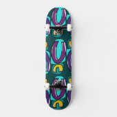 Pop Geometrie Skatebord Dek Persoonlijk Skateboard (Voorkant)