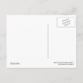 Pop Girl Briefkaart (Achterkant)