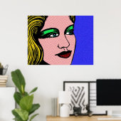 Pop Girl Poster (Thuiskantoor)