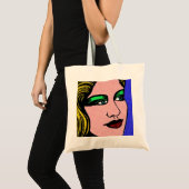 Pop Girl Tote Bag (Voorkant (product))