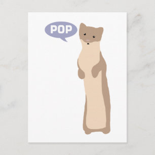 Pop Goes the Weasel Briefkaart