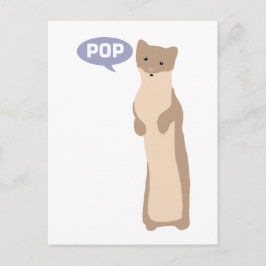 Pop Goes the Weasel Briefkaart