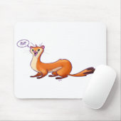 POP GOES THE WEASEL van Jeff Willis Art Muismat (Met muis)
