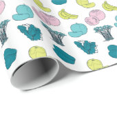 Pop Groenten en Fruit Tuin Inpakpapier (Rol Hoek)