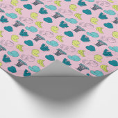 Pop Groenten en Fruit Tuin Inpakpapier (Hoek)