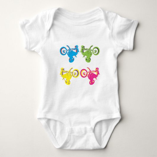 Pop Grungy Motocross Romper (Voorkant)