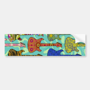 POP GUITARS BUMPERSTICKER