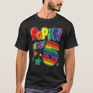 Pop Het 5e verjaardag van de bevalling meisjes jon T-shirt