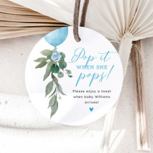 Pop Het Als Ze Knalt Ballon Groene Baby Shower
