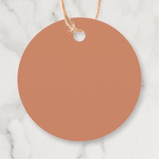 Pop het als ze Pop Boho Pampas Grass Bedankjes Labels (Achterkant)