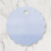 Pop het als ze pop jongen olifant baby shower bedankjes labels (Achterkant)