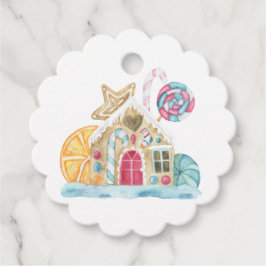 Pop het als ze pop! Kersthuis Bedankjes Labels