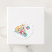 Pop het als ze pop! Kersthuis Bedankjes Labels (In situ)