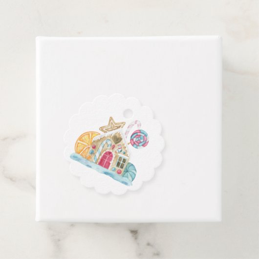 Pop het als ze pop! Kersthuis Bedankjes Labels (In situ)