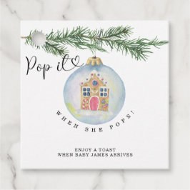 Pop het als ze poppen - Wintertak - Bedankjes Labels