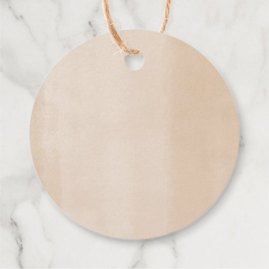 Pop het als zij Pampasgras tropische bladeren laat Bedankjes Labels (Achterkant)