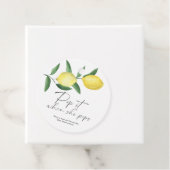 Pop het als zij ploft - citrus citroen - bedankjes labels (In situ)