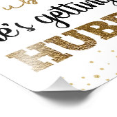 Pop het Bubble 8x10-Vrijgezellenfeest Teken Foto Afdruk (Hoek)