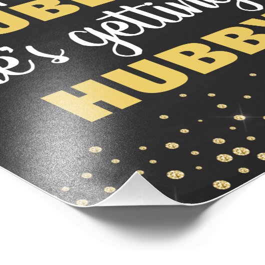 Pop het Bubble 8x10-Vrijgezellenfeest Teken Foto Afdruk (Hoek)