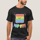 Pop Het kleurrijke Fidget Stress Relief Speelgoed T-shirt (Voorkant)