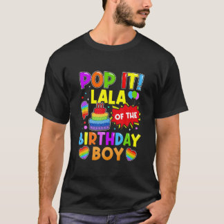 Pop Het Lala van de Birthday Boy Fidget Kinder Fam T-shirt