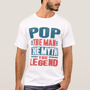 Pop het Man de Myth T-shirt