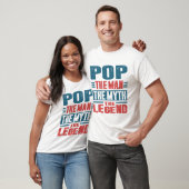 Pop het Man de Myth T-shirt (Unisex)