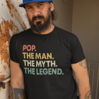 Pop het Man de mythe de Poppen van de legendarisch T-shirt