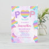 Pop Het Uitnodiging van de Dag (Staand voorkant)