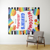 Pop Het Uitnodiging van de Dag van de Dag, Pop Fid Wandkleed (In Situ (horizontaal))