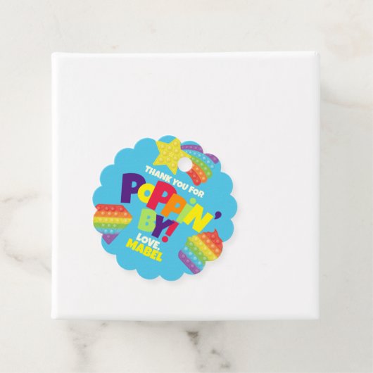 Pop het! | Verjaardag Bedankjes Labels (In situ)