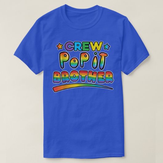 Pop Het verjaardagscadeau broer van verjaardagsmei T-shirt (Design voorkant)