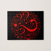 Pop Het Verloving van de Vraag Jigzaag Puzzle Legpuzzel (Horizontaal)