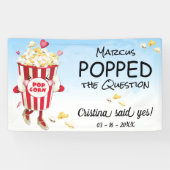 Pop Het Verloving van de Vraag Spandoek (Horizontaal)