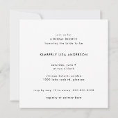 Pop Het Vrijgezellenfeest Champagne Pink Kaart (Achterkant)