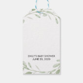 Pop het wanneer ze poppen mini wijngunstag, cadeaulabel (Achterkant)