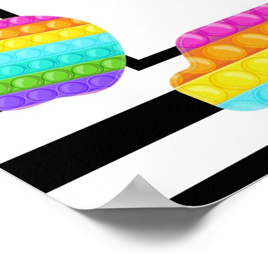 Pop het Welkomstteken van Birthday Poster (Hoek)