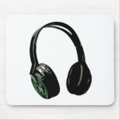 Pop hoofdtelefoon muismat (Voorkant)