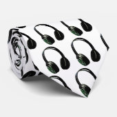 Pop hoofdtelefoon stropdas (Opgerold)